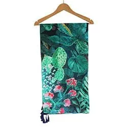 Tropical Leaf Scarf