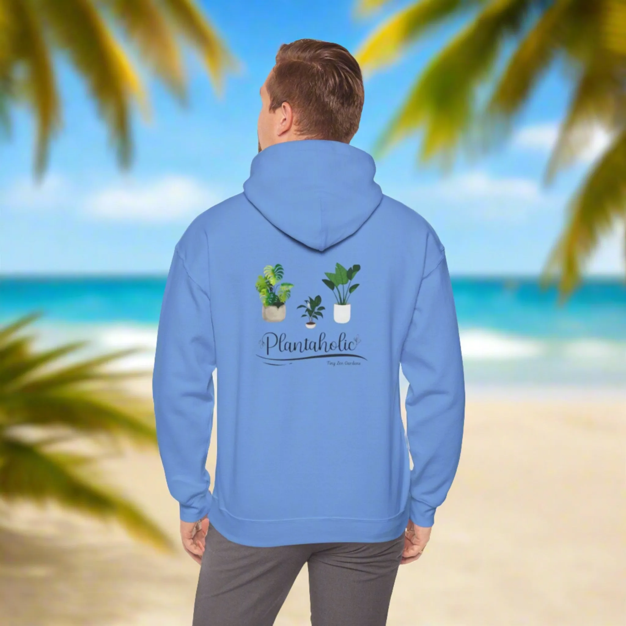 Unisex Heavy Blend™ Hooded Sweatshirt | Plantaholic | Tiny Zen Gardens