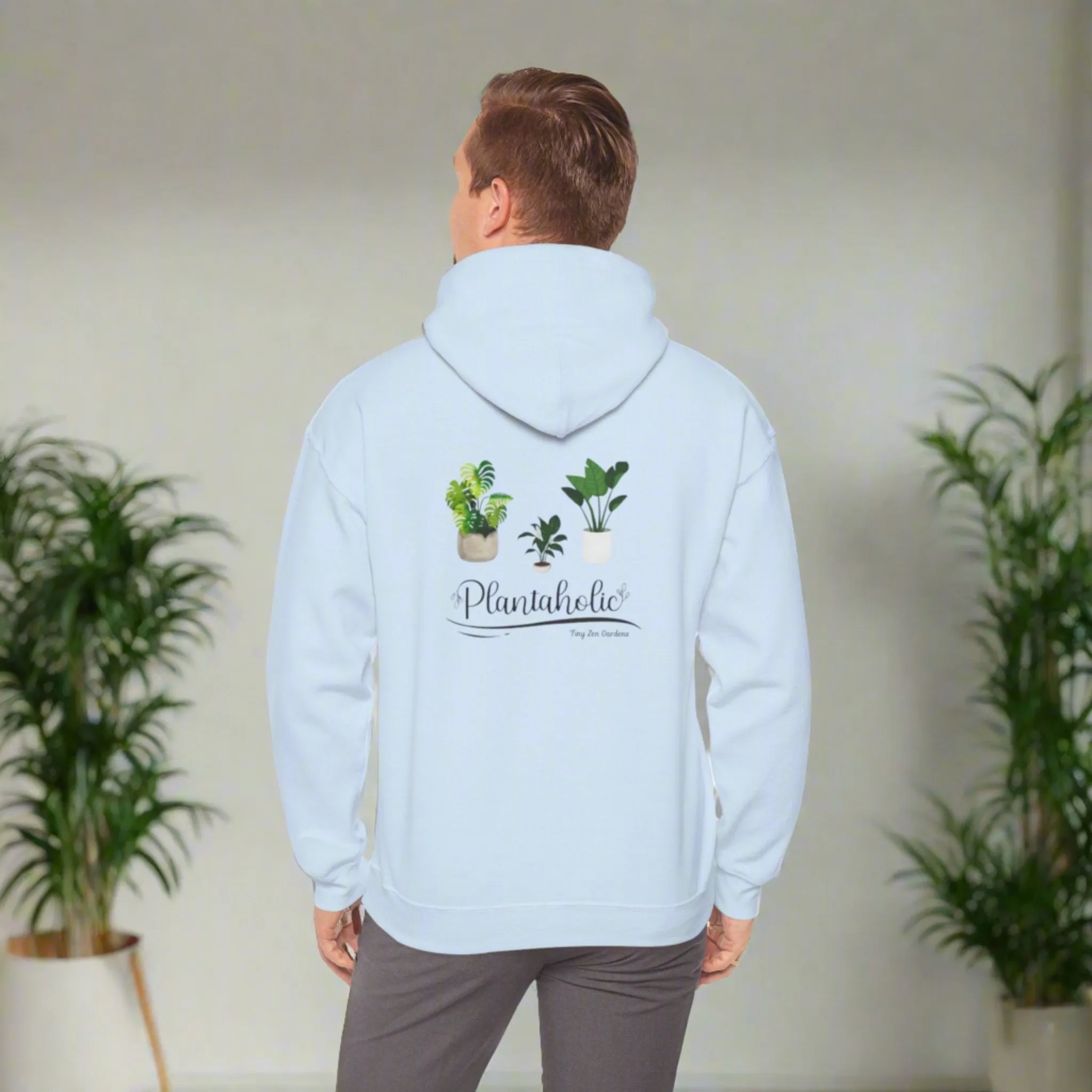 Unisex Heavy Blend™ Hooded Sweatshirt | Plantaholic | Tiny Zen Gardens