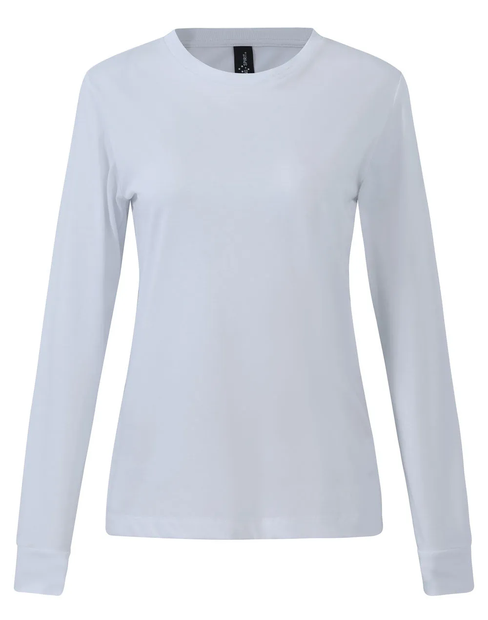 Winning Spirit Ladies Premium Cotton Face L/S Tee (TS48)