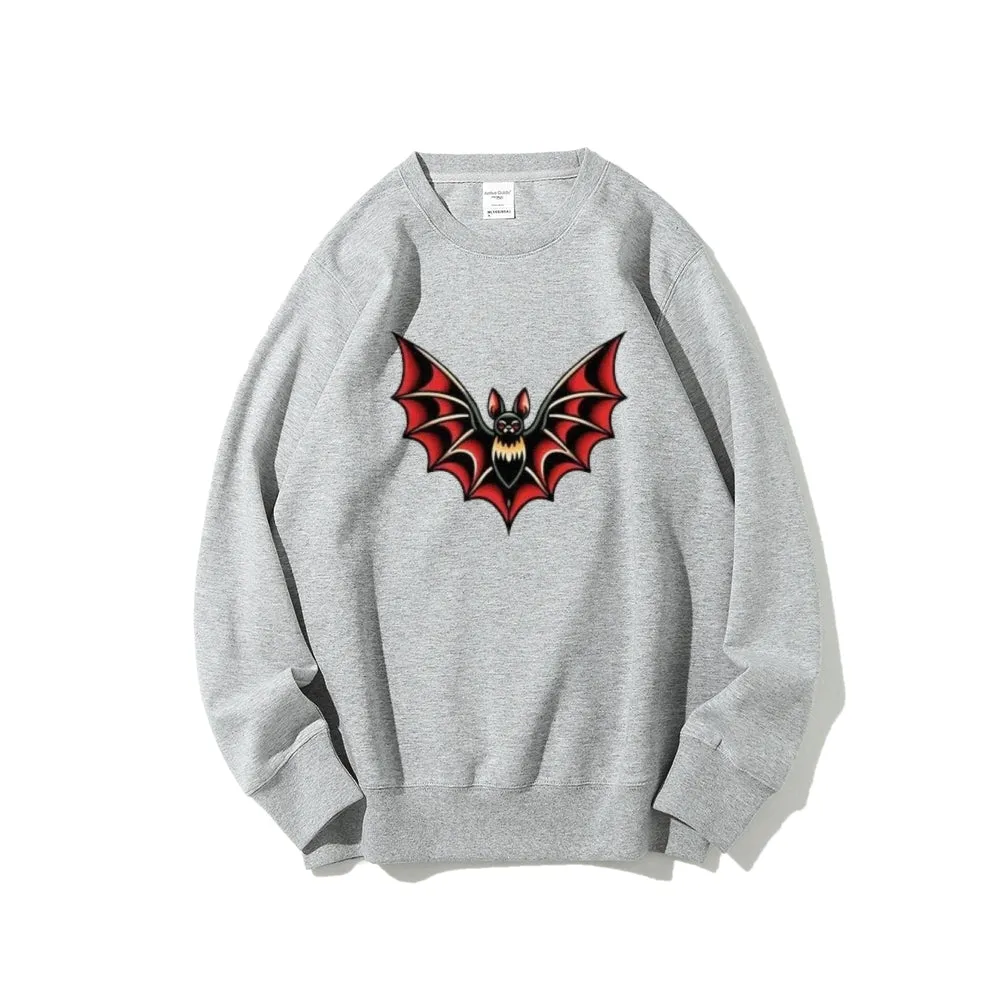 Women Bat Graphic Sweatshirts