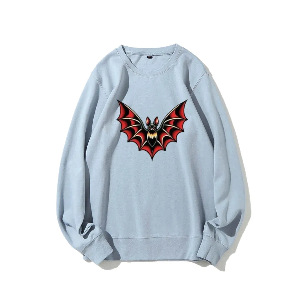 Women Bat Graphic Sweatshirts